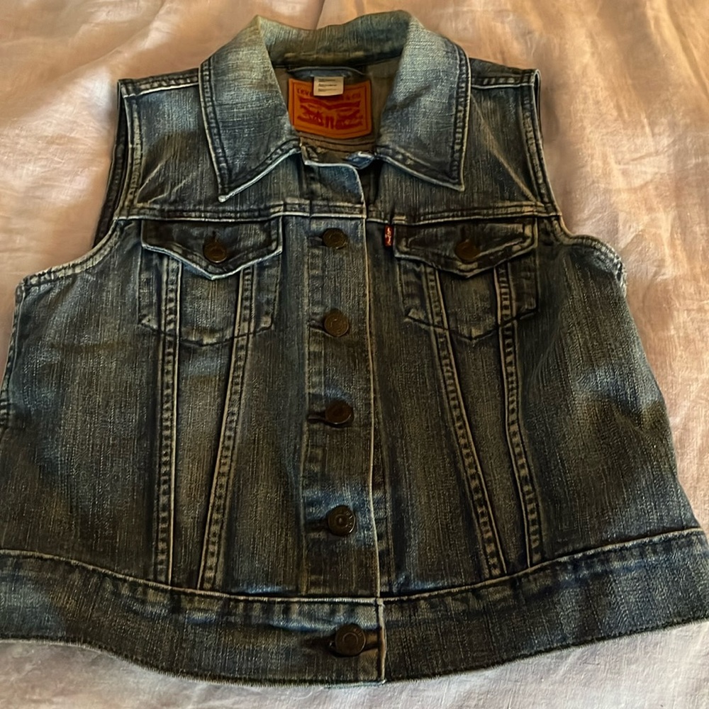 Vintage Levi Strauss denim vest